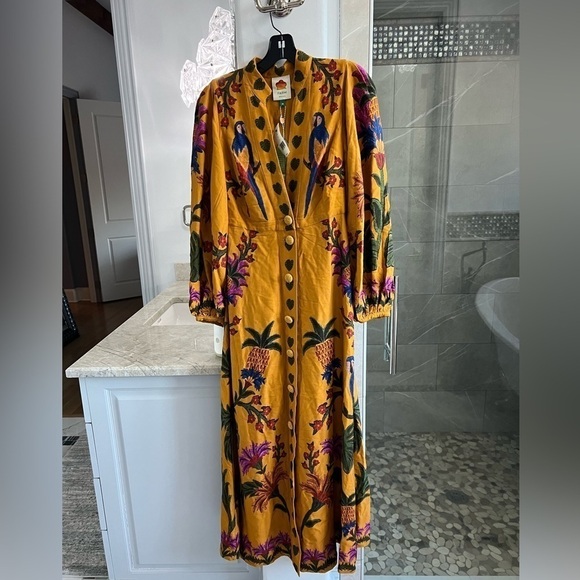 Farm Rio Tropical Tapestry Maxi Dress - Picture 6 of 15